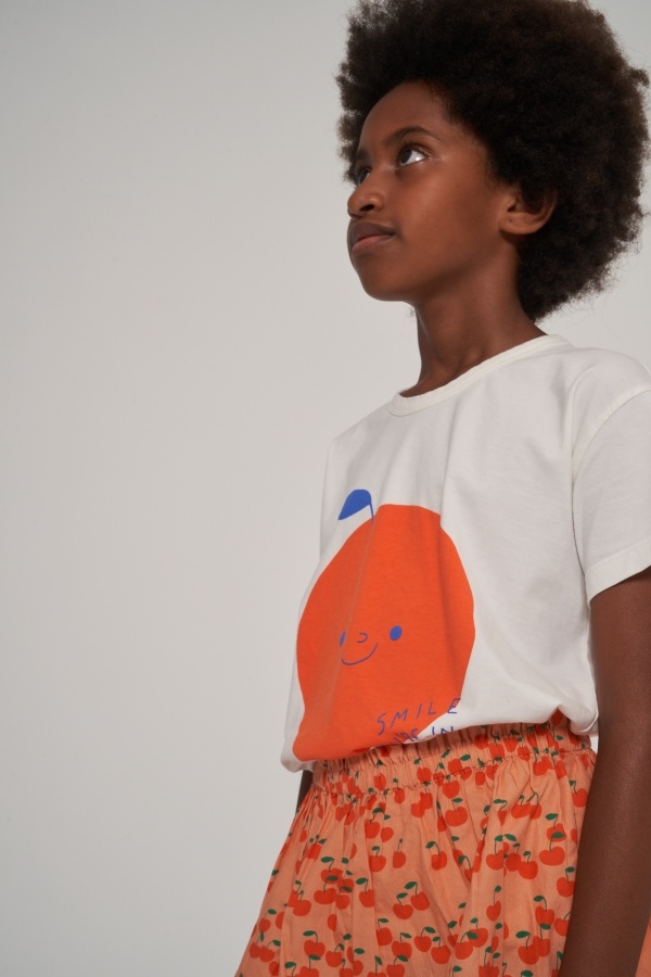 Tiny Cottons | Tee Tangerine Off-White/Summer Red | MiniMarkt