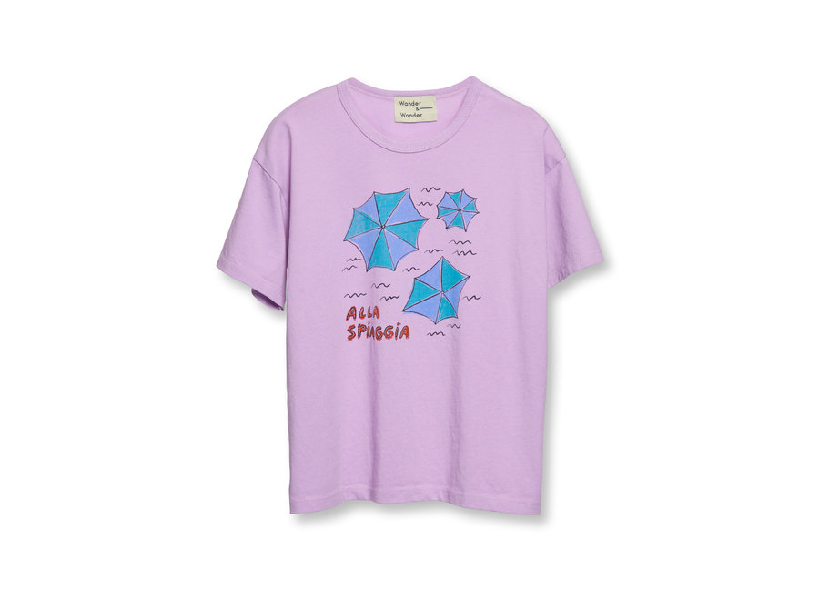 Go To Beach T-Shirt Lavender