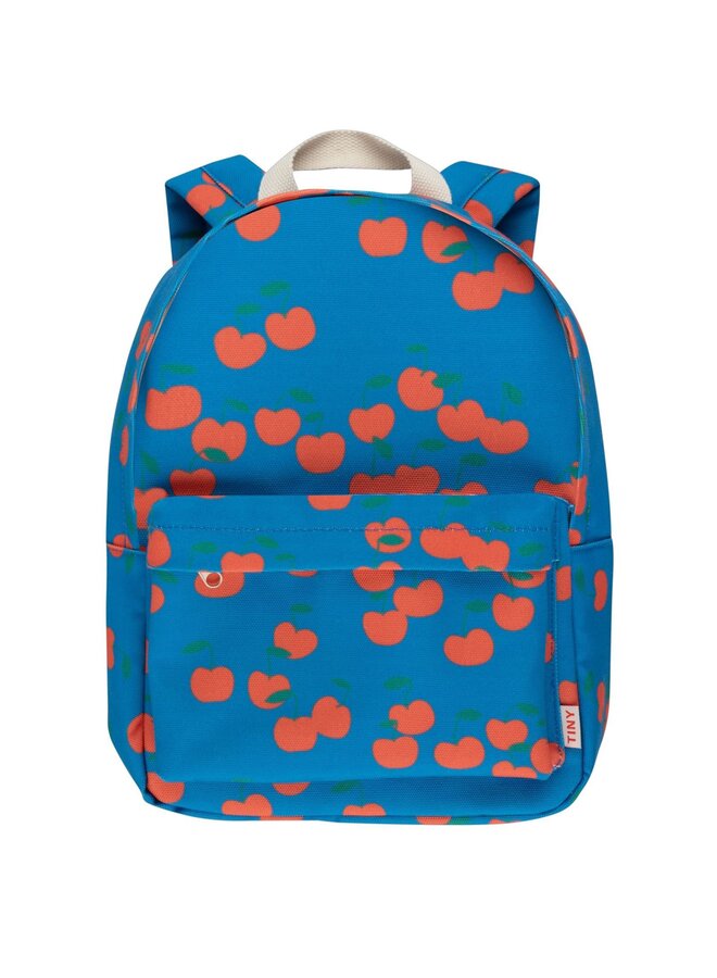 Tiny Cottons Backpack Cherries Lapis Blue/Summer Red