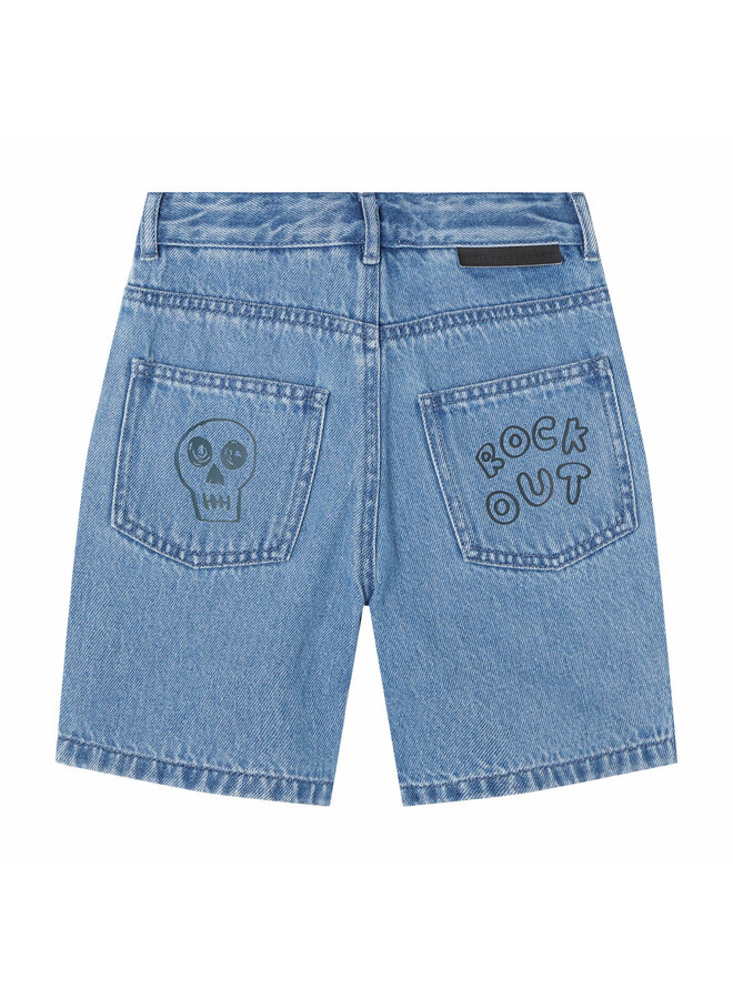 Stella McCartney Shorts Blue Denim