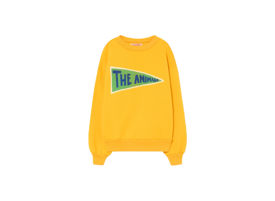 Bear Sweatshirt The Animals Yellow