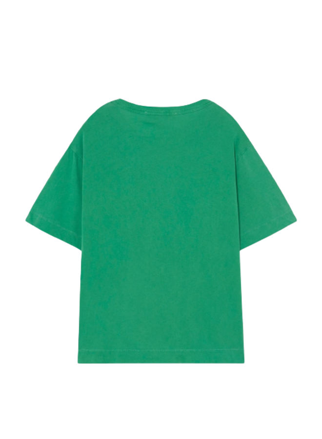 The Animals Observatory Rooster Oversized T-Shirt Bird Green
