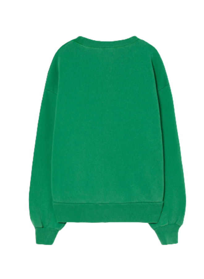 The Animals Observatory Bear Sweatshirt A Good Day Green