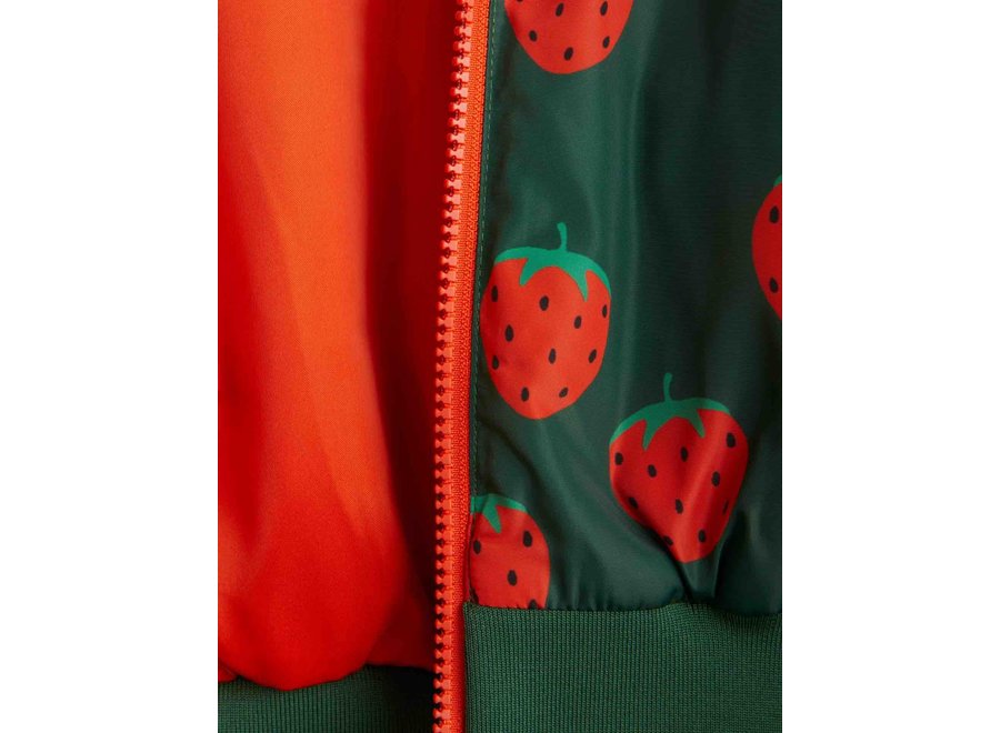 Mini Rodini Baseball Jacket Strawberries