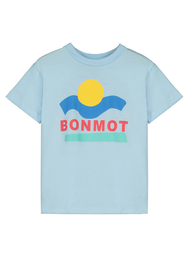 Bonmot T-Shirt Sunset Light Blue