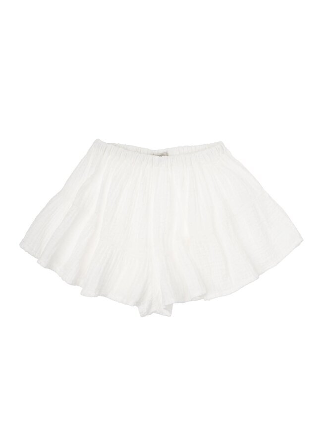 Tocoto Vintage Shorts Embroidered Off-White