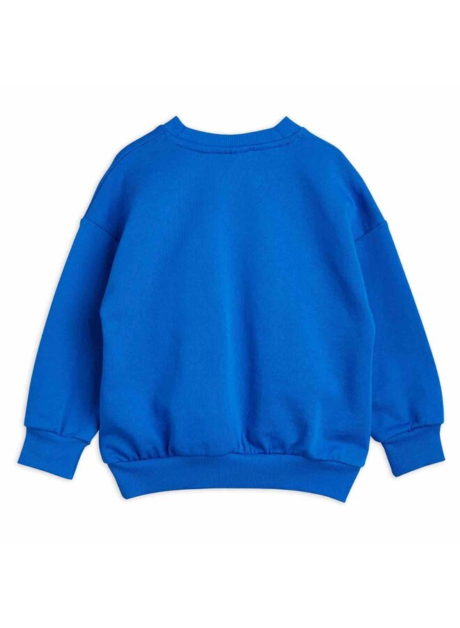 Mini Rodini Sweatshirt Airplane Blue