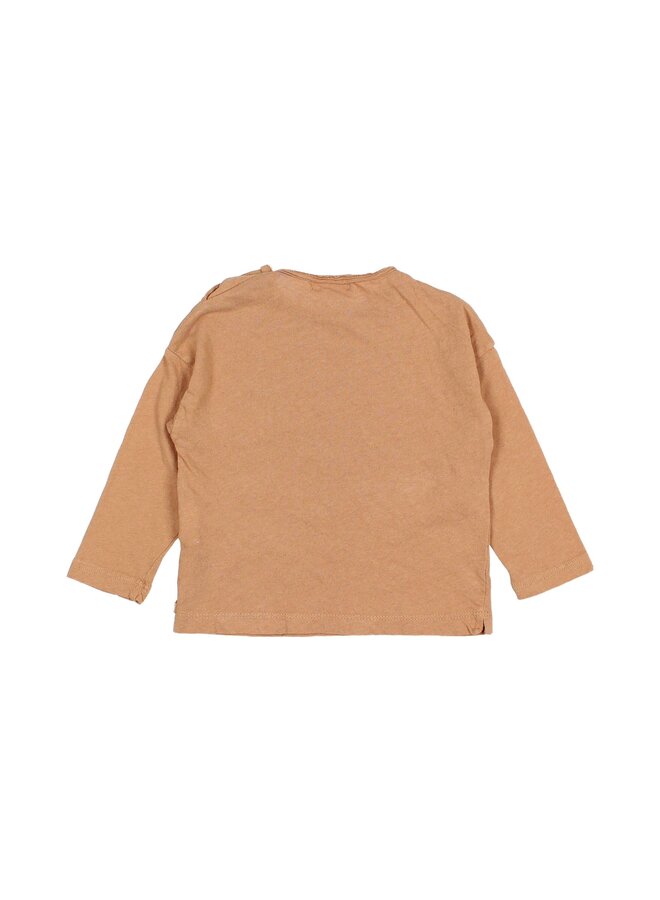 Búho BB Longsleeves T-Shirt Caramel