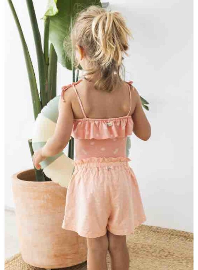 Búho Jersey Shorts Apricot