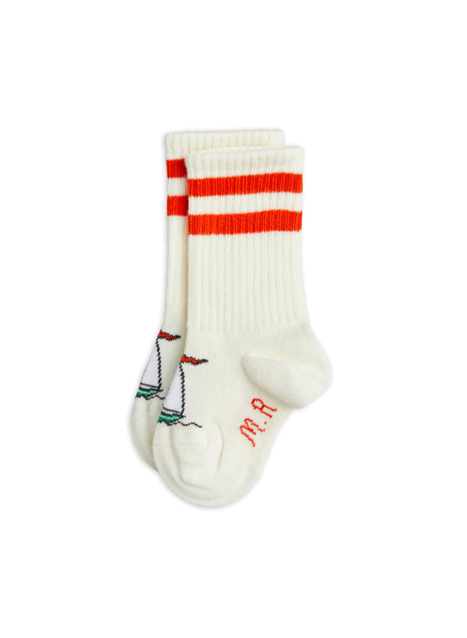 Mini Rodini Sock Sailing Boats Baby