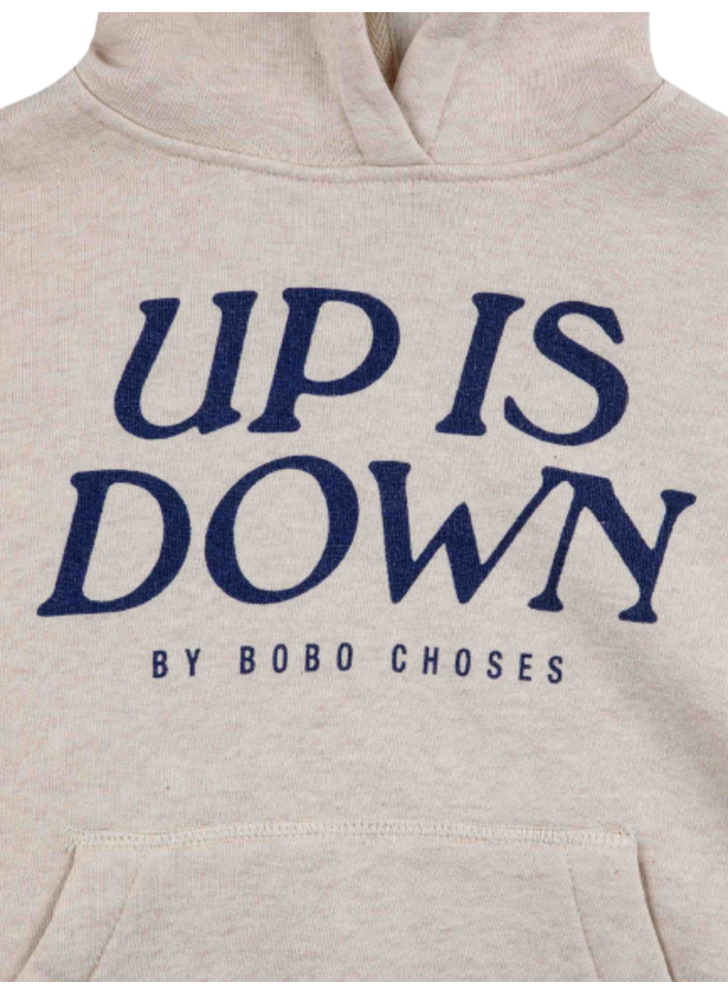 Bobo Choses Hooded Sweatshirt Up Is Down