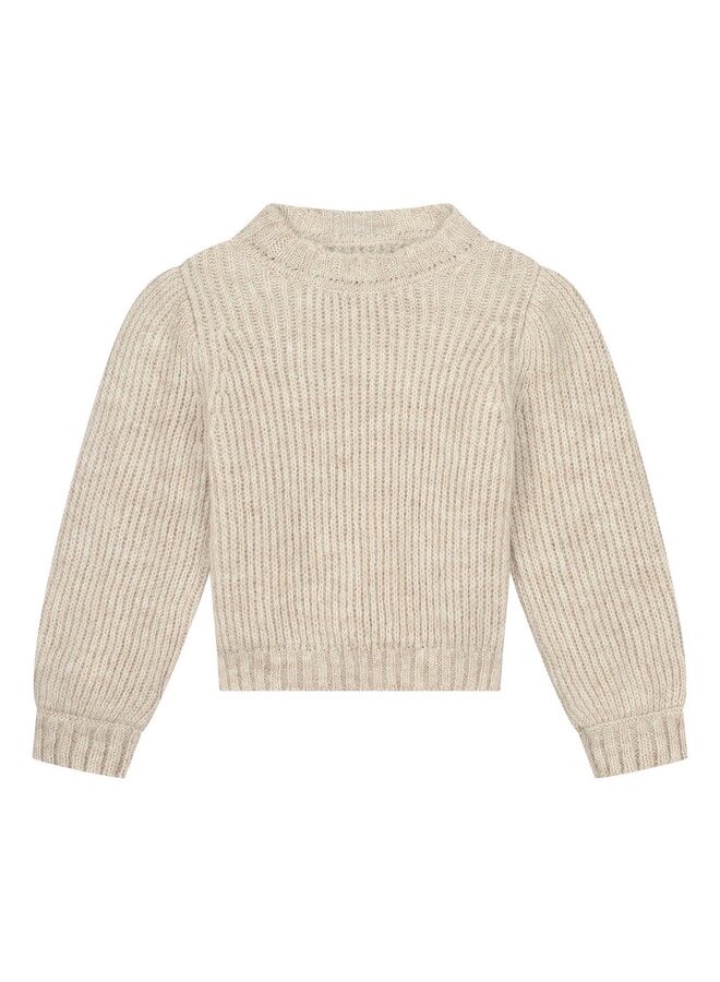 Knit Sweater Hudson Beige Melee