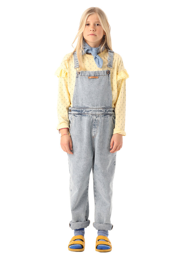 Piupiuchick Dungarees Light Blue Denim