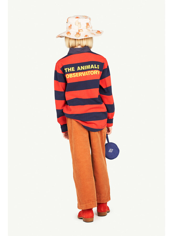 The Animals Observatory T-Shirt Eel Deep Blue