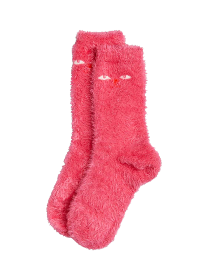 Mini Rodini 1 Pack Fluffy Socks Cat Eyes