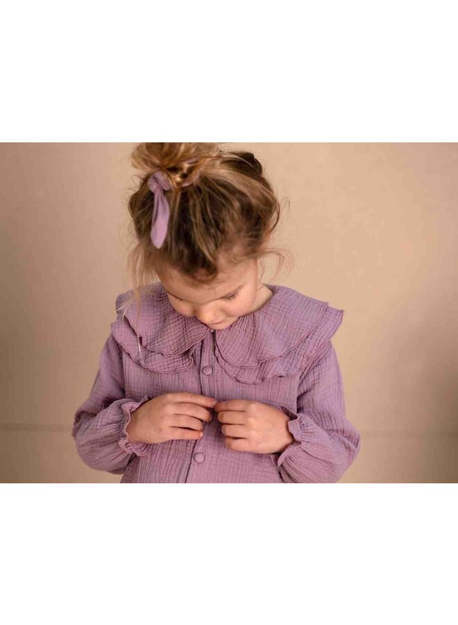 Nixnut Collar Blouse Violet