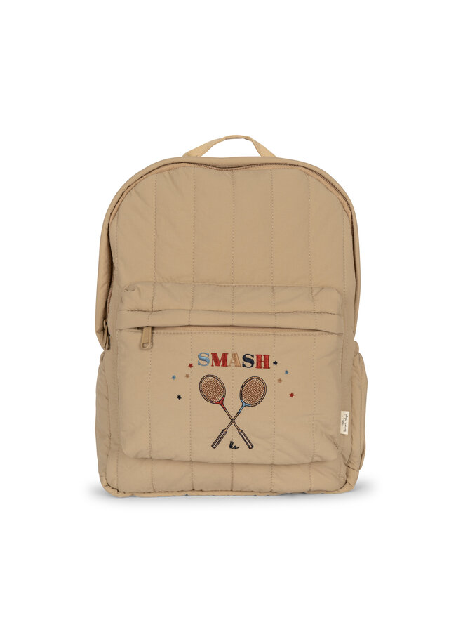 Konges Sløjd Juno Quilted Backpack Midi Travertine