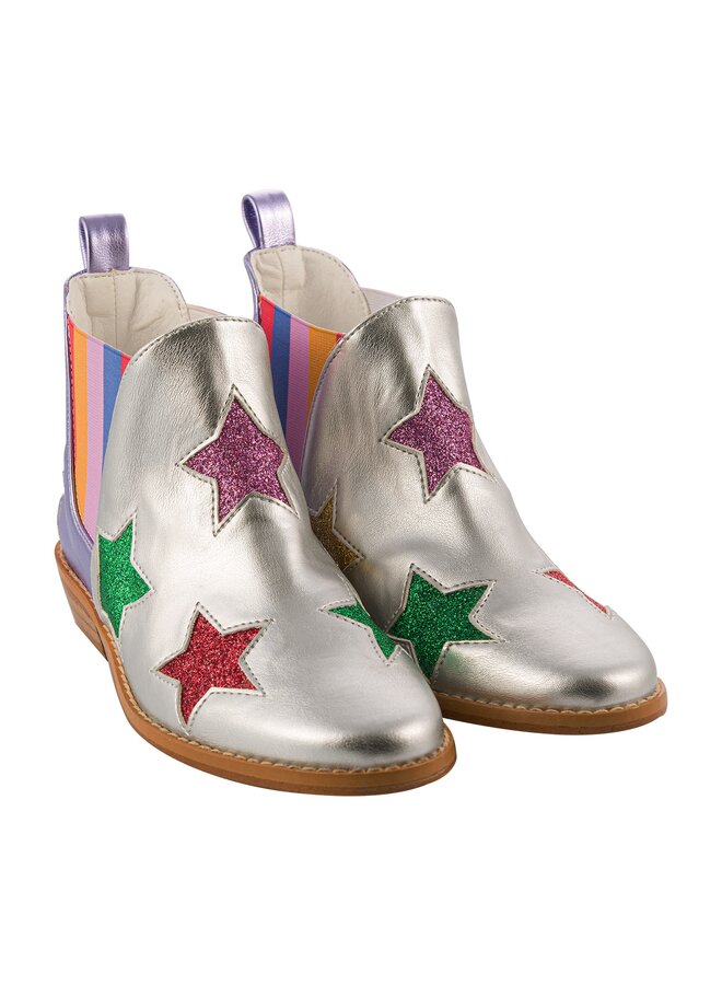 Boots Silver Stars
