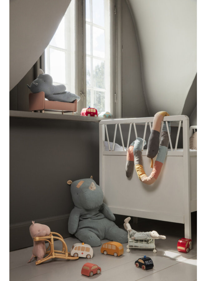 Maileg Cot Bed Micro Blue