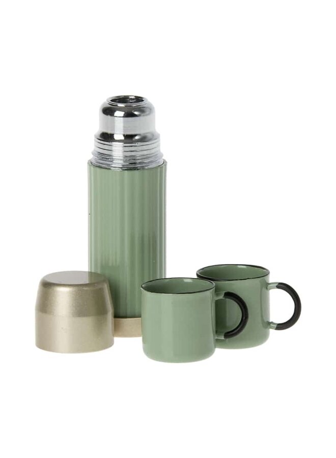 Maileg Thermos And Cups Mint