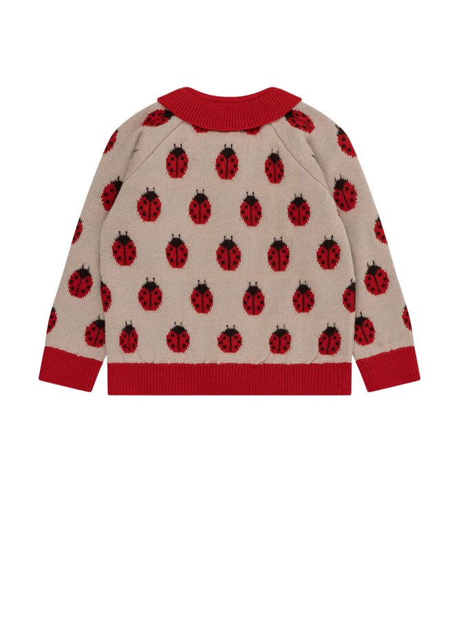 Konges Sløjd Belou Knit Cardigan Ladybug