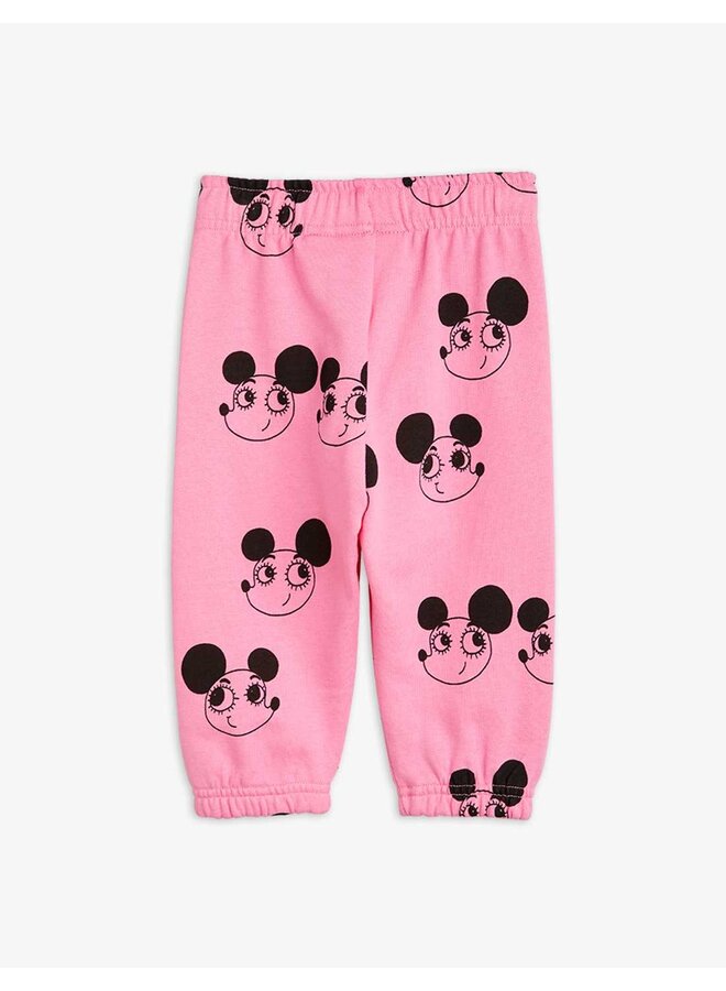 Mini Rodini Sweatpants Ritzrats AOP Pink