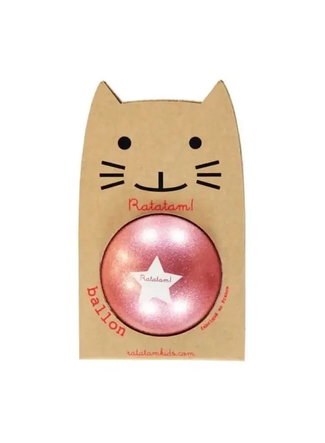Ratatam Glitter Ball Cat Pink 22 cm