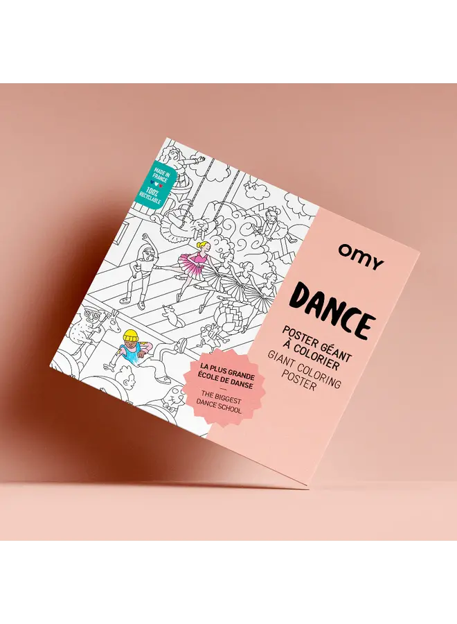 OMY Giant Coloring Poster Dance