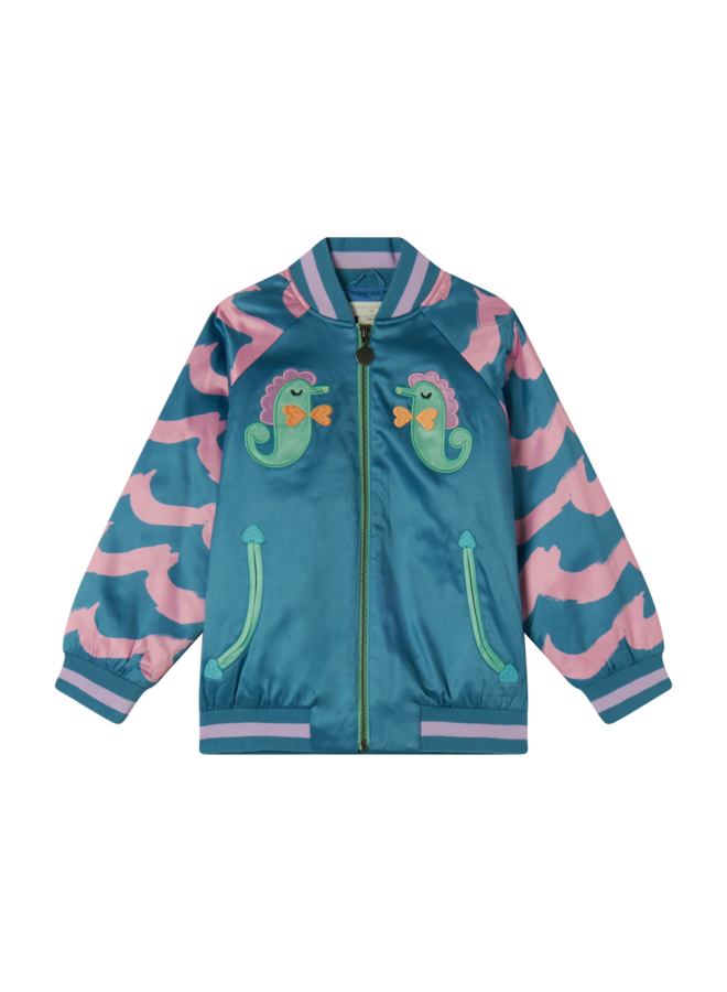 Stella McCartney Jacket Seahorse Azure-Blue