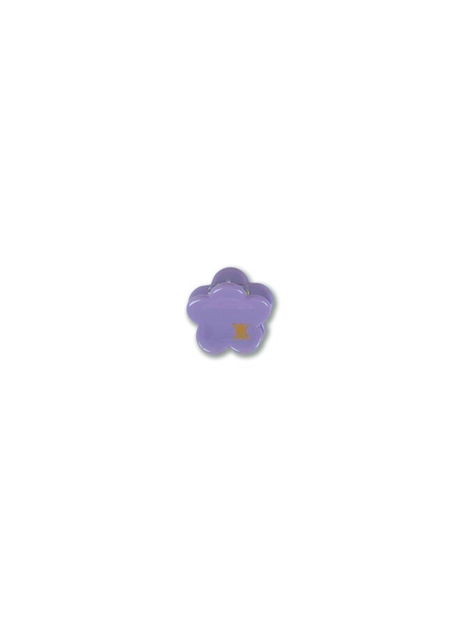 Repose Flower Hair Clamp Small Violet