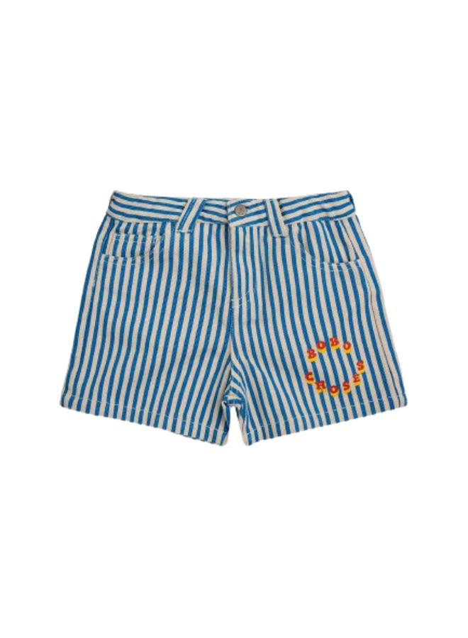 Woven Shorts Bobo Choses Circle Stripes