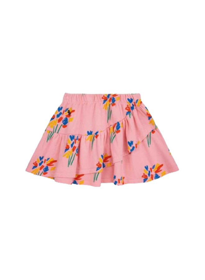 Skirt Ruffle Fireworks All Over