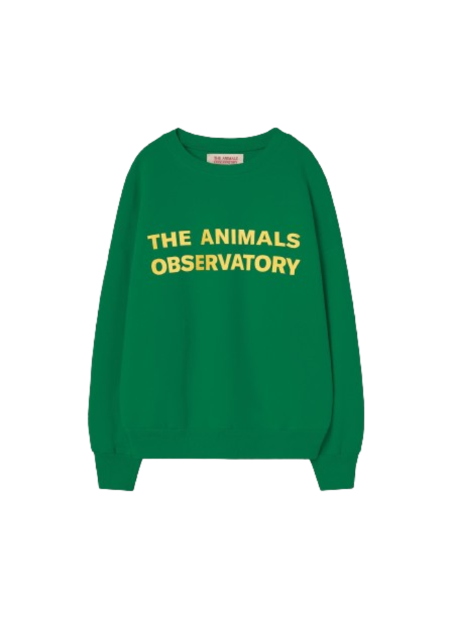 The Animals Observatory Leo Sweatshirt Green