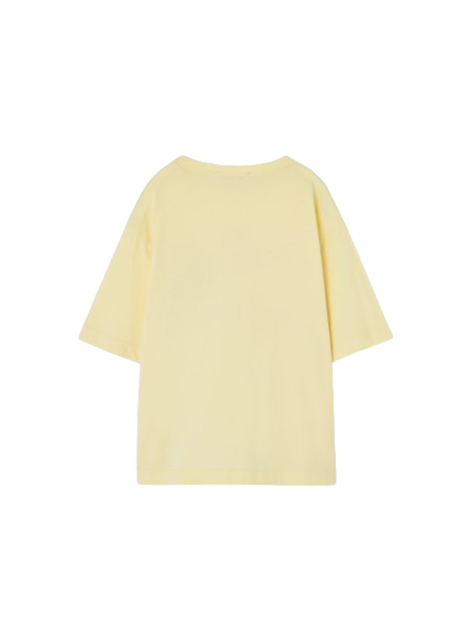 The Animals Observatory Rooster Oversize T-Shirt Soft Yellow