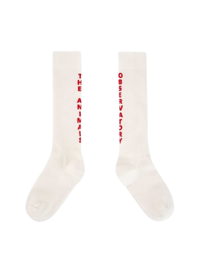 Worm Socks White