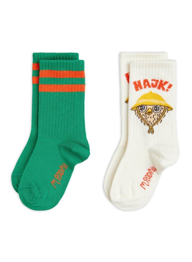 Mini Rodini Socks Hike 2-Pack