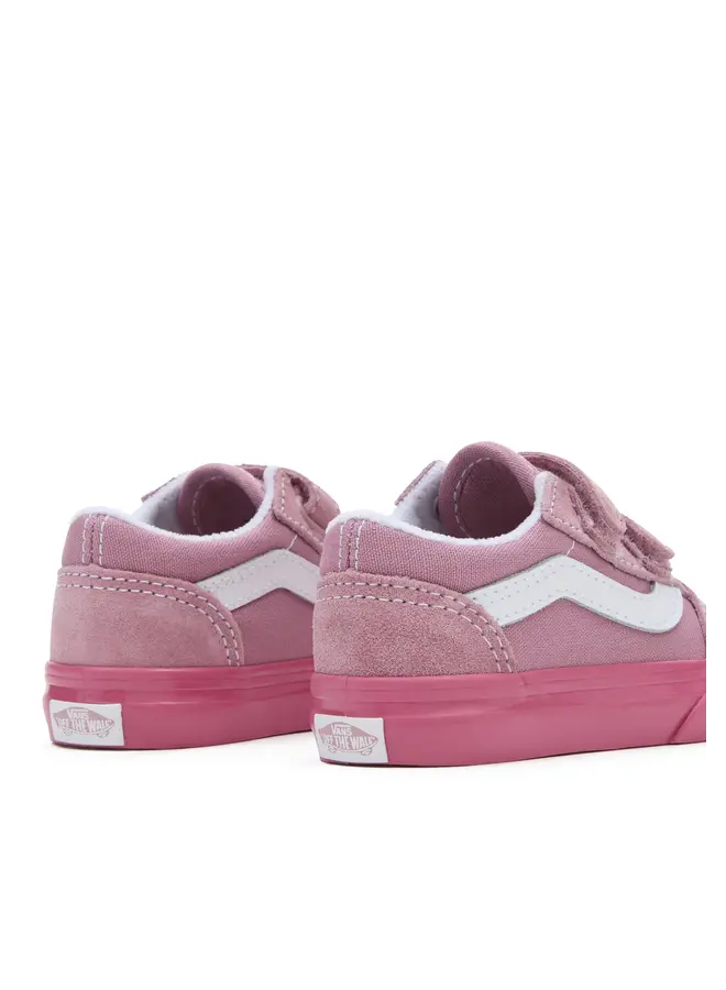 Vans Old Skool V Glossy Sidewall Pink