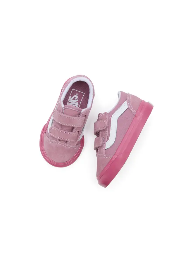 Vans Old Skool V Glossy Sidewall Pink