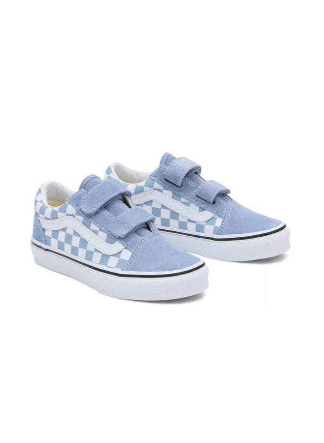 Vans Old Skool V Color Theory Checkerboard Dusty Blue