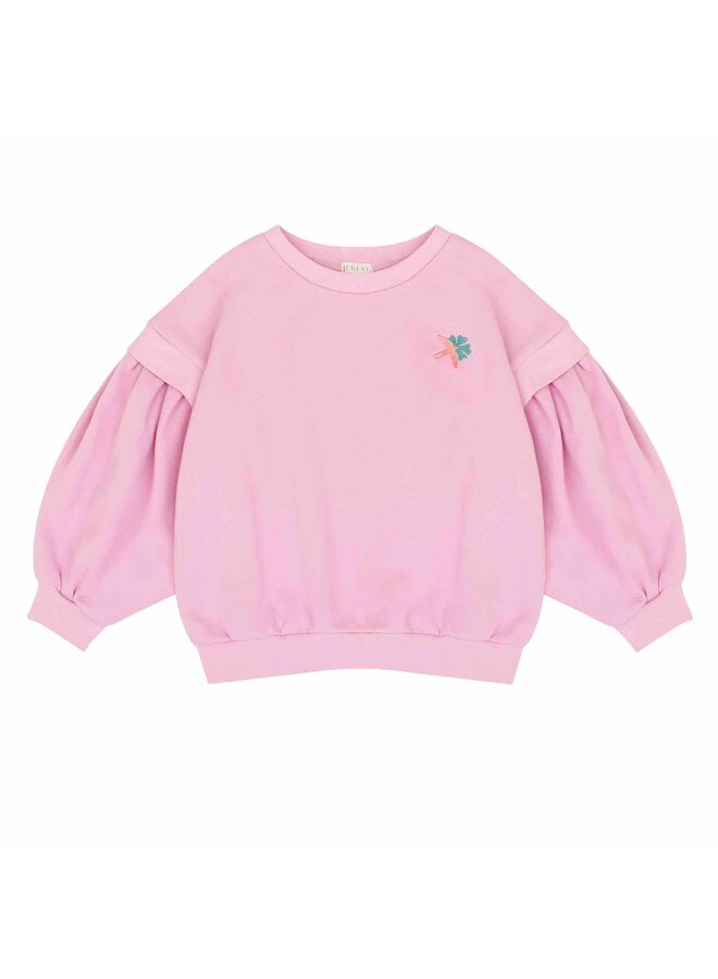 Jenest Sweater Balloon Bird Raspberry Pink