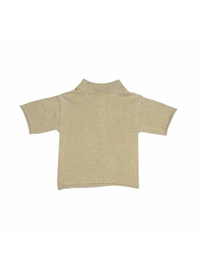 Baje Polo Mackay Knitted Cashmere Sand