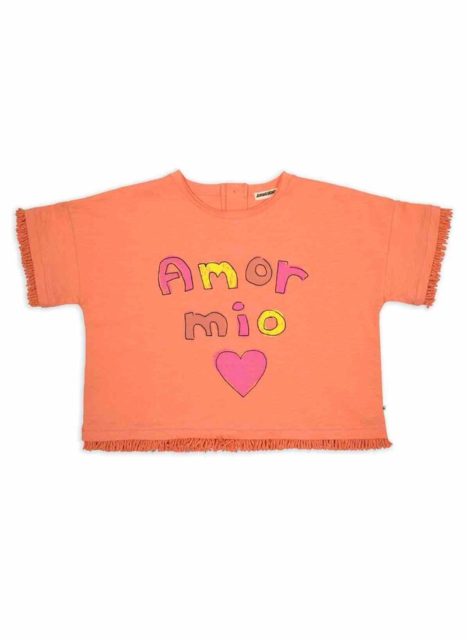 Ammehoela T-Shirt AM Fringe 04 Coral Reef