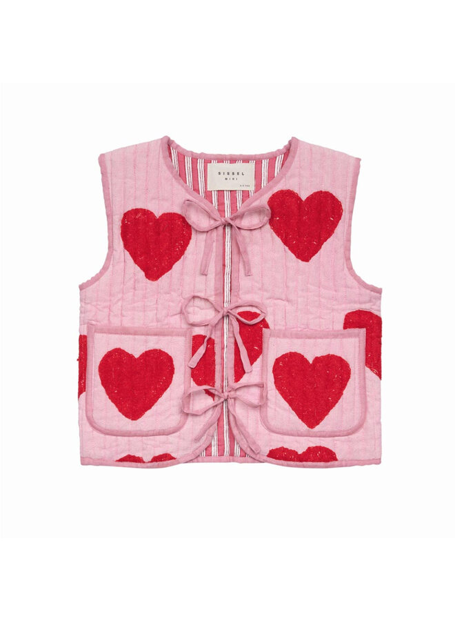 Honey Mini Quilted Suzani Vest