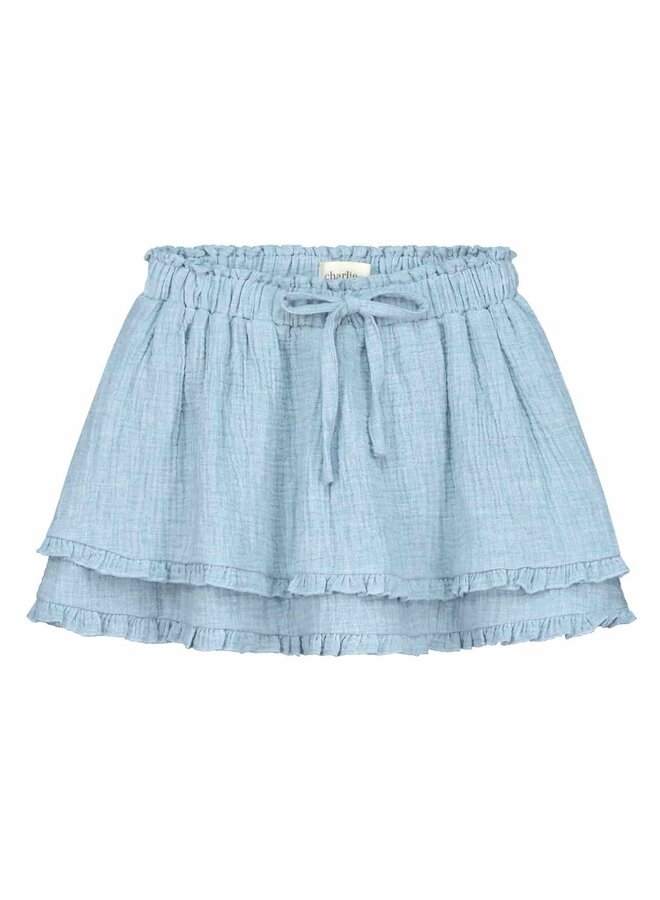Charlie Petite Skirt Iris Blue Melange