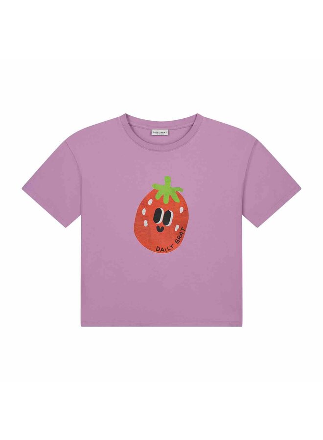 Daily Brat T-Shirt Berry Lilavender