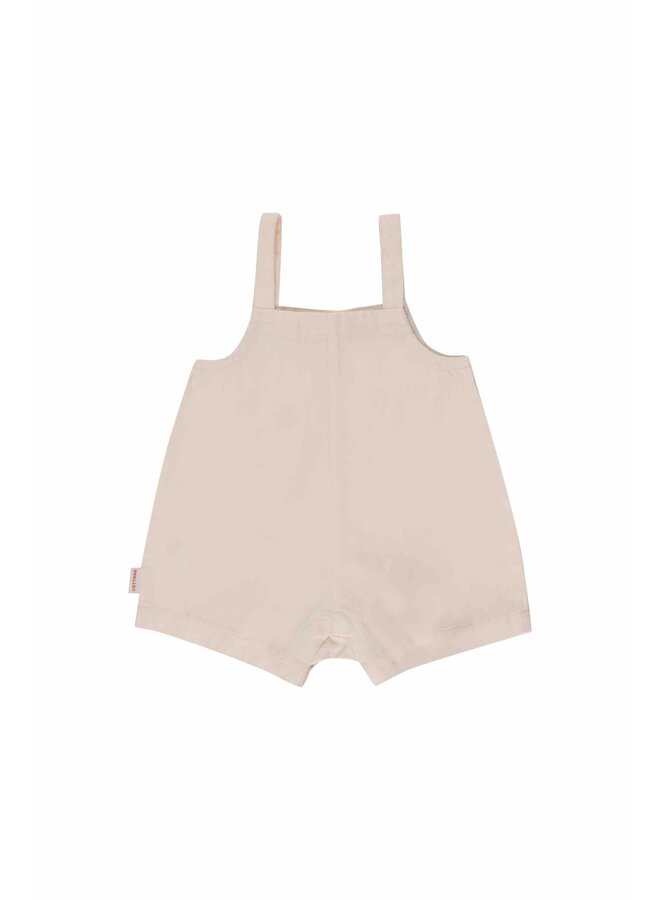 Tiny Cottons Baby Dungarees Stars Light Cream