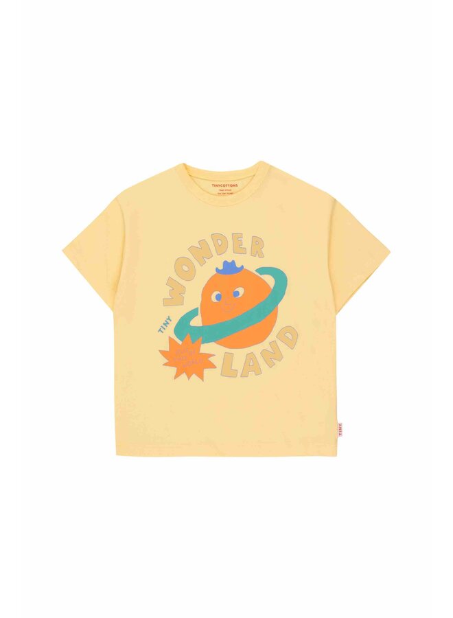 Tiny Cottons Wonderland Tee Pale Ochre