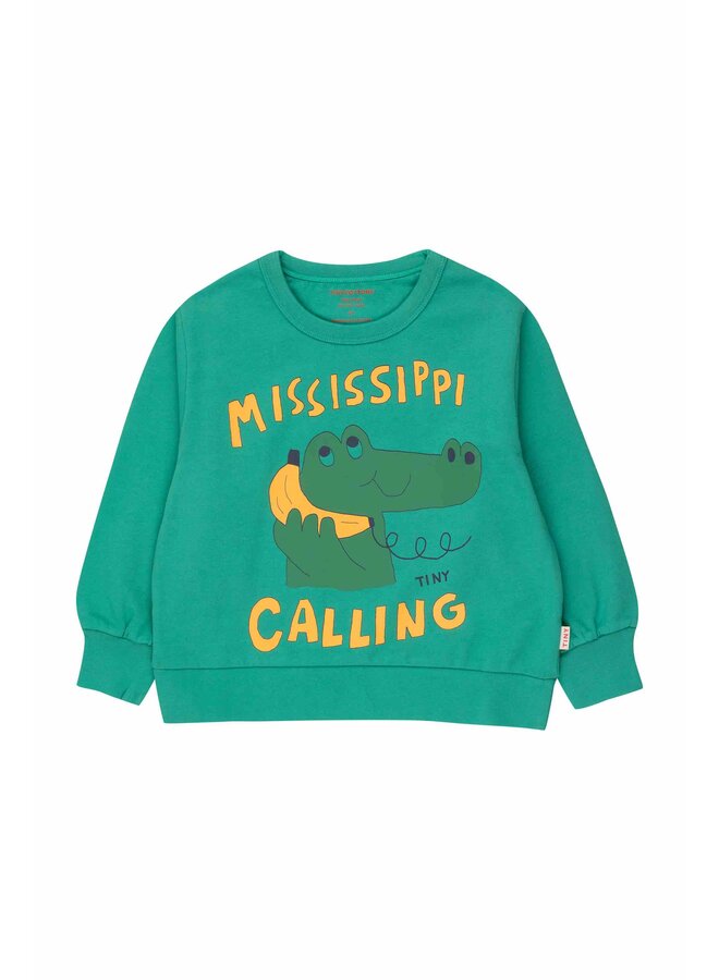 Tiny Cottons Mississippi Sweatshirt Emerald