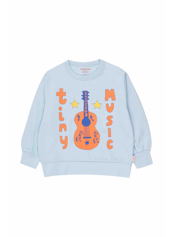 Tiny Cottons Tiny Music Sweatshirt Sky Blue