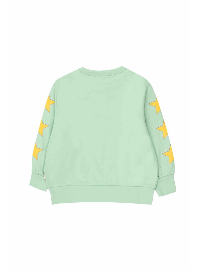 Tiny Cottons Stars Sweatshirt Light Green